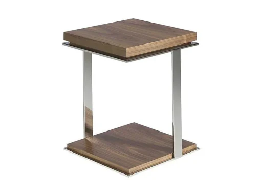 Vierkante Hoektafel Walnoot 2038 Angel Cerda