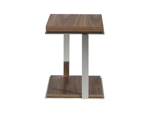 Vierkante Hoektafel Walnoot 2038 Angel Cerda