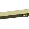 Vierkante Hoge Mechanische Mengkraan - H29,5 Cm - Goud Met Satijnglans - Vipava