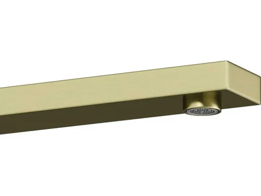 Vierkante Hoge Mechanische Mengkraan - H29,5 Cm - Goud Met Satijnglans - Vipava