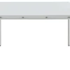 Vierkante Vergadertafel - 4 Personen - Wit - L120 Cm - Downtown