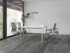 Vierkante Vergadertafel - 4 Personen - Wit - L120 Cm - Downtown