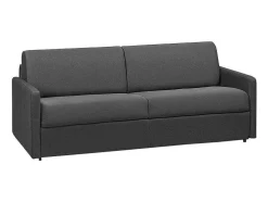 Vierzits Express Bedbank Van Stof Calife - Grijs - Slaap Afmeting 160 Cm - Matras 22 Cm