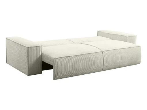 Vierzits Slaapbank Amelia Van Pascal Morabito - Ribfluweel - Beige