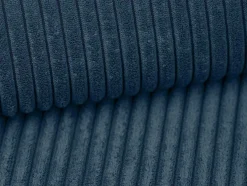 Vierzits Slaapbank Amelia Van Pascal Morabito - Ribfluweel - Blauw