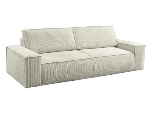 Vierzits Slaapbank Amelia Van Pascal Morabito - Ribfluweel - Beige