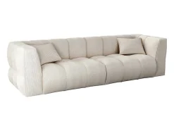 Vierzitsbank Van Beige Ribfluweel Naemia Van Maison Cephy