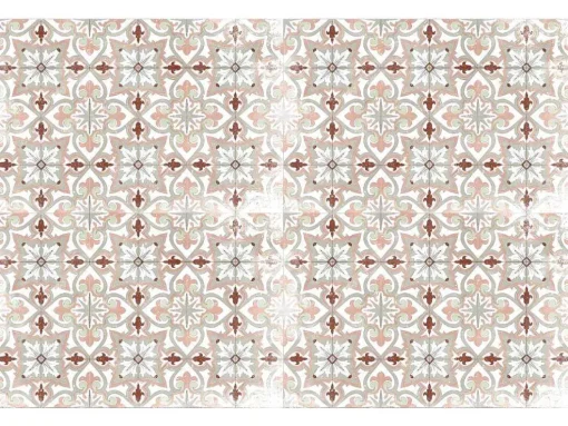 Vinyltapijt Met Tegeleffect Palma - 120 X 180 Cm - Multikleuren