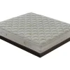 Visco-Elastisch Schuimmatras - 5 Cm Schuim - 9 Comfortzones - Hoogte 25 Cm 120 X 200 Cm