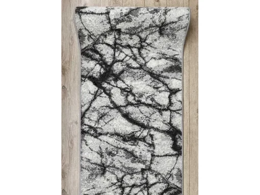 Vloerbekleding Bcf Morad Marmur Marmer Grijs 80 Cm 80X360 Cm
