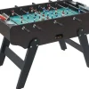 Voetbaltafel Van Mdf Met Eiken Effect - B153 X D77.6 X H96 Cm - Donker Naturelkleur - Edinson