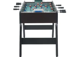 Voetbaltafel Van Mdf Met Eiken Effect - B153 X D77.6 X H96 Cm - Donker Naturelkleur - Edinson