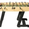 Voetbaltafel Van Naturel Houtkleurig Mdf - Opklapbaar - L121 X B61 X H79 Cm - Horton