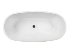 Vrijstaand Designbad - 200 L - 150 X 72 X 58 Cm - Wit - Dominika