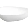 Vrijstaande Assymetrische Badkuip In Solid Surface - 268L - 172 X 83 X 53 Cm - Wit - Fenice