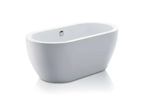 Vrijstaande Badkuip - 178 L - 150 X 75 X 58 Cm - Wit - Adrina