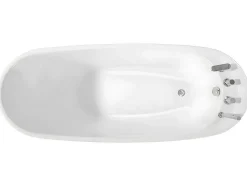 Vrijstaande Badkuip Natalia - Eenpersoons - 220L- 150X75Xh70Cm - Wit