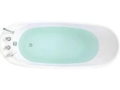 Vrijstaande Badkuip Natalia - Eenpersoons - 170X75X73Cm - 282L - Wit