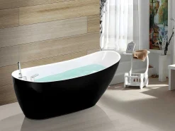 Vrijstaande Badkuip Natalia - Eenpersoons - 220L- 150X75Xh70Cm - Wit
