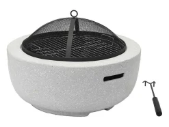 Vuurkorf-Grill Van Mgo - L60,5 X D60,5 X H42,5 Cm - Garmona