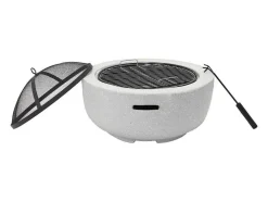 Vuurkorf-Grill Van Mgo - L60,5 X D60,5 X H42,5 Cm - Garmona