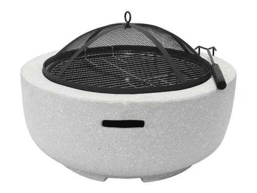 Vuurkorf-Grill Van Mgo - L60,5 X D60,5 X H42,5 Cm - Garmona