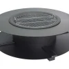 Vuurkorf-Plancha/Grill Met Bergruimte Voor Hout - L120 X B120,5 X H40 Cm - Barcena