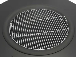 Vuurkorf-Plancha/Grill Met Bergruimte Voor Hout - L120 X B120,5 X H40 Cm - Barcena