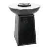 Vuurschaal Met Grillplaat Mcw-K97, O66Cm Zwart