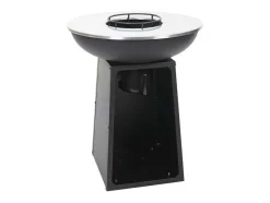 Vuurschaal Met Grillplaat Mcw-K97, O66Cm Zwart