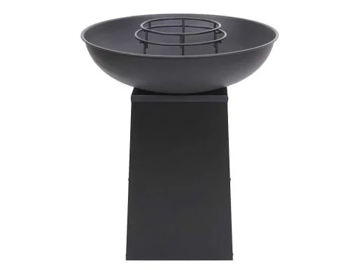 Vuurschaal Met Grillplaat Mcw-K97, O66Cm Zwart