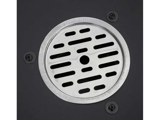 Vuurschaal Met Grillplaat Mcw-K97, O59Cm Zwart