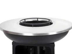 Vuurschaal Met Grillplaat Mcw-K97, O66Cm Zwart