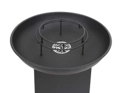 Vuurschaal Met Grillplaat Mcw-K97, O59Cm Zwart