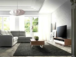 Walnoot En Wit Tv-Meubel 3046 Angel Cerda