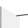 Wand Voor Inloopdouche Industriele Stijl - Mat Zwart - 120X200 Cm - Daren - Koop Nu Online