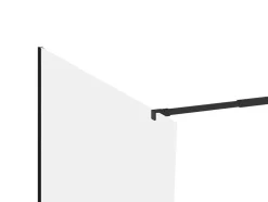 Wand Voor Inloopdouche Industriele Stijl - Mat Zwart - 120X200 Cm - Daren - Koop Nu Online