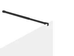 Wand Voor Inloopdouche Industriele Stijl - Mat Zwart - 120X200 Cm - Daren - Koop Nu Online