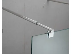 Wand Voor Inloopdouche Laura Van Gezeefdrukt Glas - 120X190 Cm