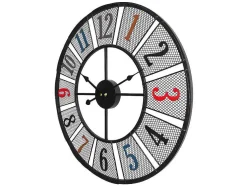 Wandklok Birmingham - Metaal - D50 Cm - Meerkleurig