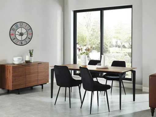 Wandklok Birmingham - Metaal - D50 Cm - Meerkleurig