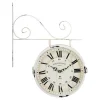 Wandklok Met Dubbele Zijde Faubourg Van Ijzer - L34 X H41,5 Cm