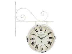 Wandklok Met Dubbele Zijde Faubourg Van Ijzer - L34 X H41,5 Cm