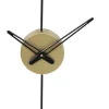 Wandklok Van Metaal - D47 Cm - Zwart - Hamona
