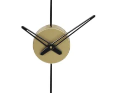Wandklok Van Metaal - D47 Cm - Zwart - Hamona