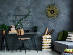 Wandlamp In Metaal Folina - D50 Cm - Zwart