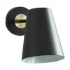 Wandlamp Met Vintage-Stijl Trevis - Ijzer - 14 X 16 X 33 Cm - Zwart