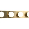 Wandlamp Voor Badkamer Met Ledverlichting Van Metaal, 4 Spots - L40 Cm - Goudkleurig - Morley