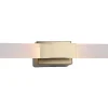Wandlamp Voor Badkamer Met Ledverlichting Van Metaal - L30 Cm - Goudkleurig - Horsham