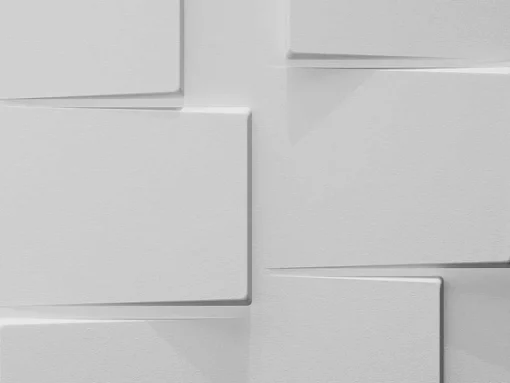 Wandpaneel 3D Brick Om Te Verven - Set Van 12 Stuks, 3M